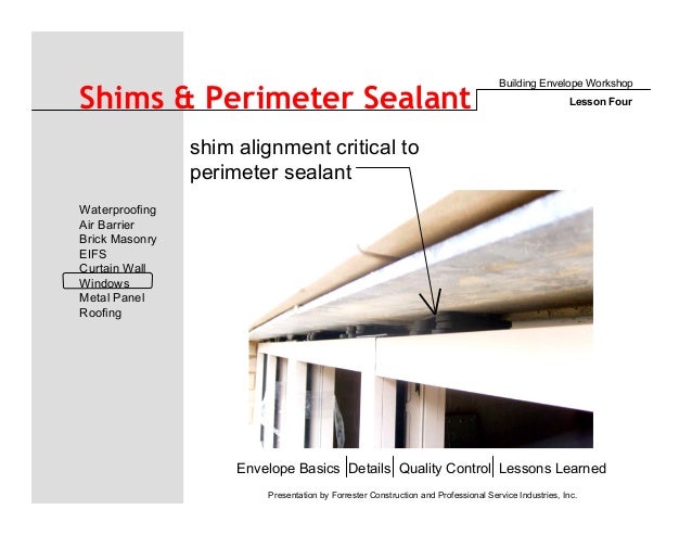 building envelope components