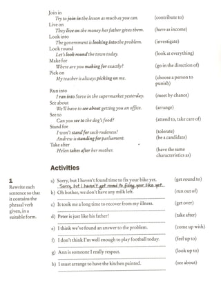 Fce phrasal verbs 10001 | PDF