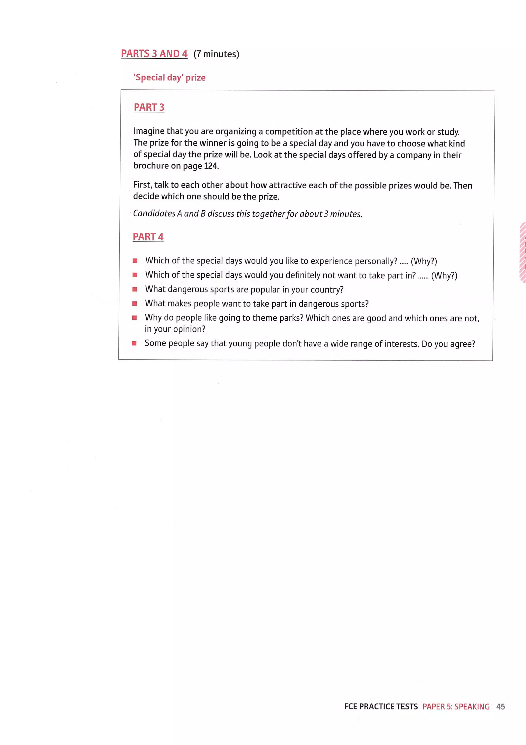 Fce practice tests | PDF