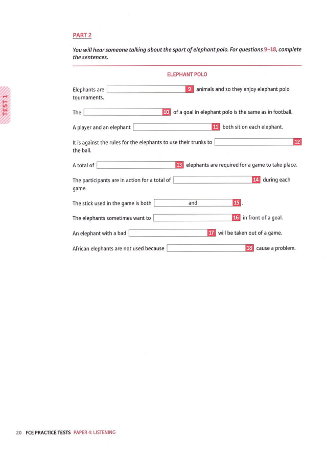 Fce practice tests | PDF