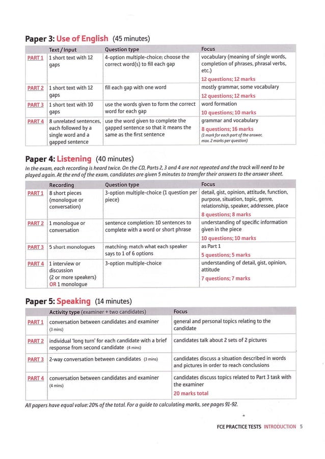 Fce practice tests | PDF