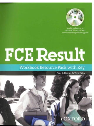 Fce Result Workbook Resource Pack with key