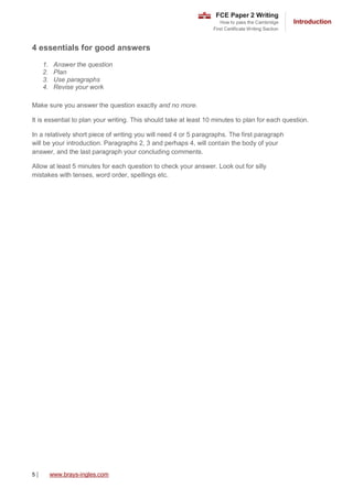 Fce Script Fce writing | PDF