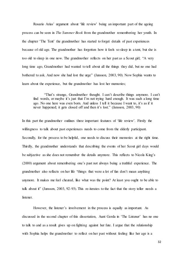 summary of article review definition