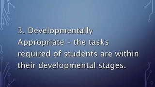 TEACHING APPROACHES &