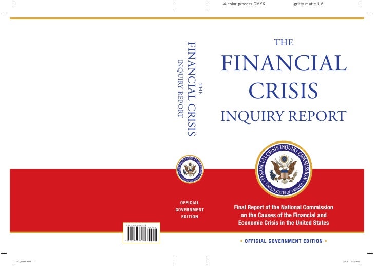 The Financial Crisis Inquiry Report