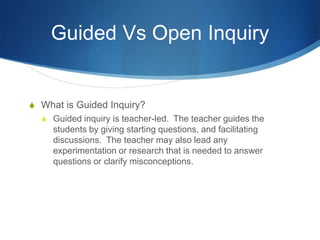 FCIS Presentation - Innovating Inquiry | PPTX