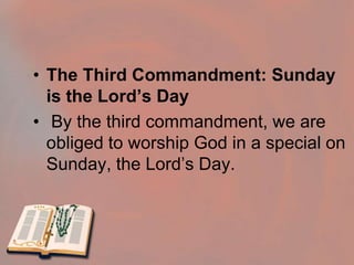 Sin against the second commandment:1.Perjury– a person sins by perjury when he deliberately calls on God to bear witness to a lie. In courts adults swear in God’s name to tell “the truth & nothing but the truth.” But how many cases are still not solved due to false swearing.2.False, rash unjust and unnecessary oaths 3.Blasphemy– insulting language which expresses contempt for God, either directly or indirectly or through his saints and holy things.