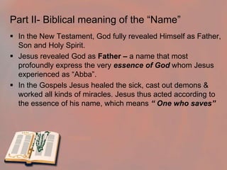 It is that which makes him or her different from other persons.