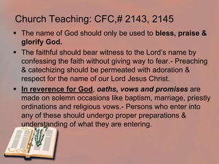 The manner with which a name is spoken usually manifest the attitude of a person towards another.Part 1-Biblical meaning of the “Name”NAMING is as old as when God commanded to name the  animals He had created.