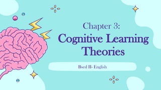 chapter 3 cognitive learning theories in flct | PPTX
