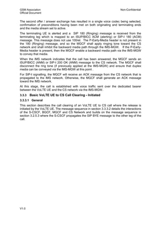 Call Path 180 Ringing GSMA-VOLTE | PDF