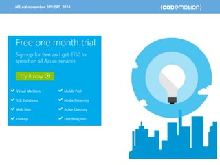 MILAN november 28th/29th, 2014 -Speaker’s name  