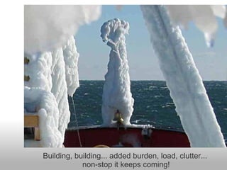 Building, building... added burden, load, clutter...  non-stop it keeps coming! 