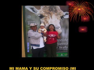 MI MAMA Y SU COMPROMISO (MI GORDO), CON MI SOBRINO MIRCO 