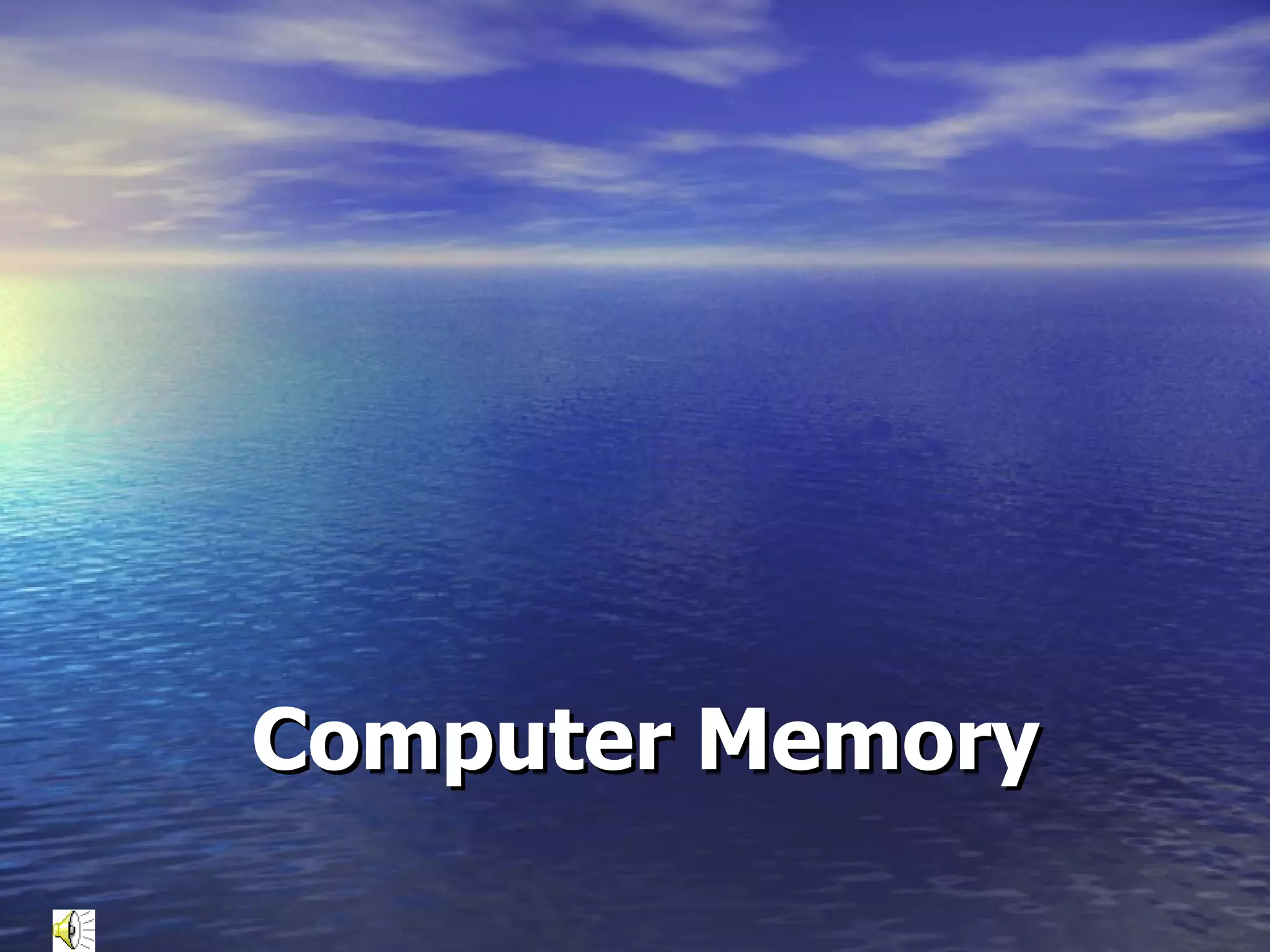 Computer Memory 