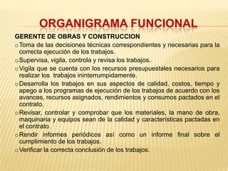 VISIÓNSer la Empresa Consultora y Constructora estable, confiable y reconocidos en el Norte del País.
