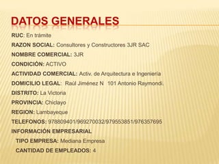  SERNAQUÉ SOSA, José Julio.	(Ing. Civil)