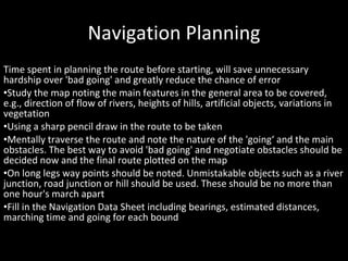 FCP 6 - Field Navigation - CFSGT Putland - Mar 10 | PPT