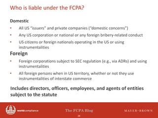 Fcpa blog tour bogota v3 | PPTX