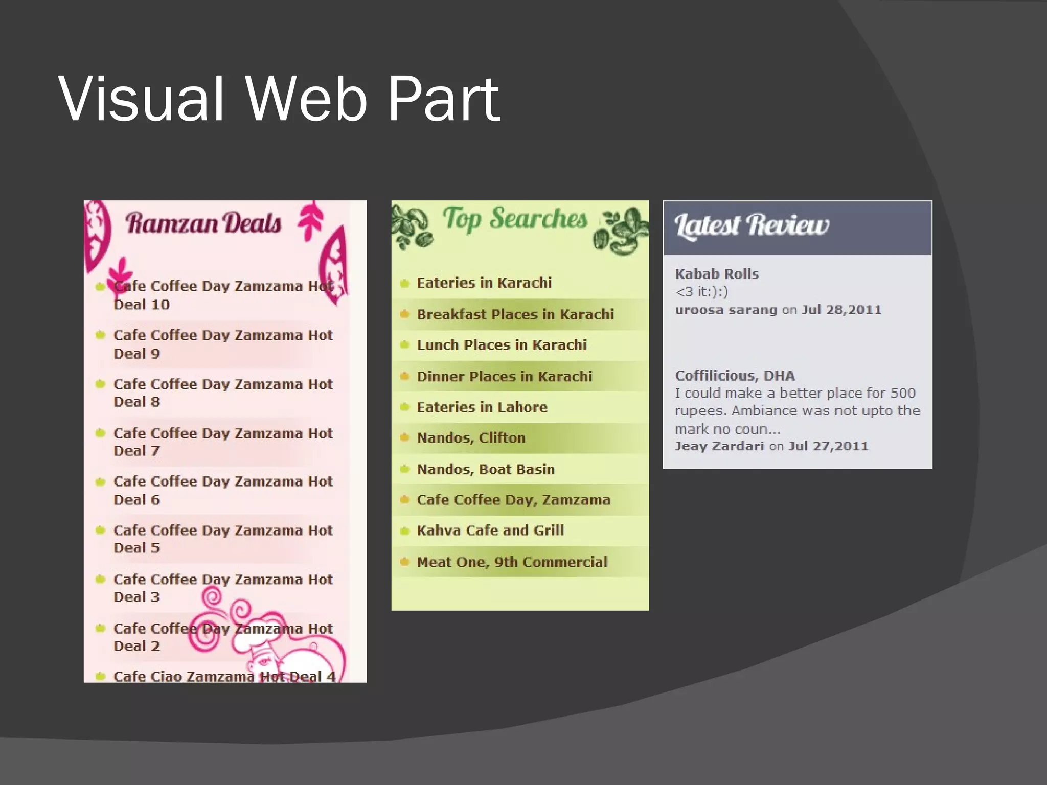 Visual Web Part 