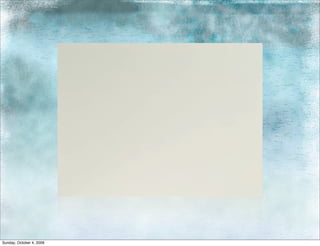 Sunday, October 4, 2009
 