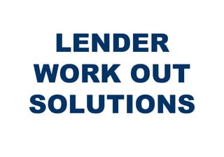 Foreclosure Solutions for Homeowners ™ by John Smith, Agent Foreclosure Solutions Specialist ABC Realty, Inc.  LENDER WORK OUT SOLUTIONS 