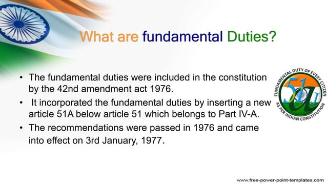 Fundamental Duties Of Indian Citizen Fundamental Duties Of Indian Citizen