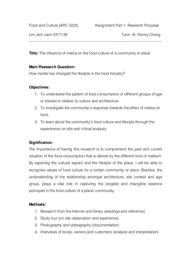 Research proposal services