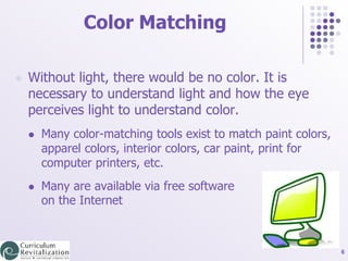 color matching and dyeing: Gurumurthy B.R | PPT