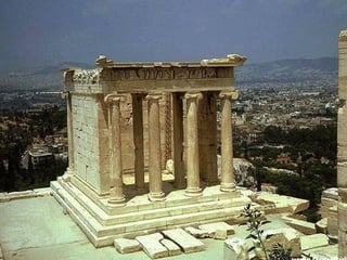 The temple of Athena Nike, from 425 BC 