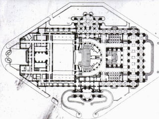 Garnier’s opera, plan 