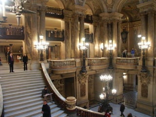 Garnier’s opera, stair hall 