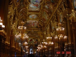 Garnier’s opera, interior 