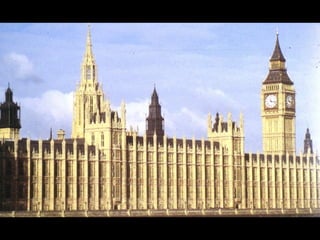 ENGLAND: Houses of Parliament, river facade 