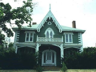 Gothic Revival House, Salem, MA. (c. 1850) 