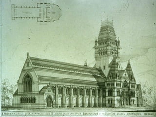 Memorial Hall, drawing 