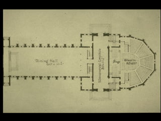 Memorial Hall, plan 