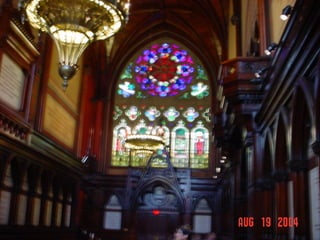 Memorial Hall, interior 