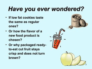Exploring Careers and Opportunities in Food Science and Technology | PPT