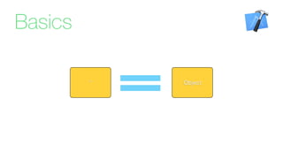 Object* Stuﬀ0x3DE2FE
Basics
 