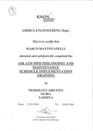 2004-01 AIRBUS MPD phylosophy
