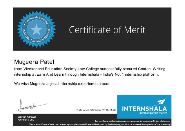 writing internships for college students