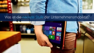 Was ist die nächste Stufe der Unternehmensmobilität?
 
