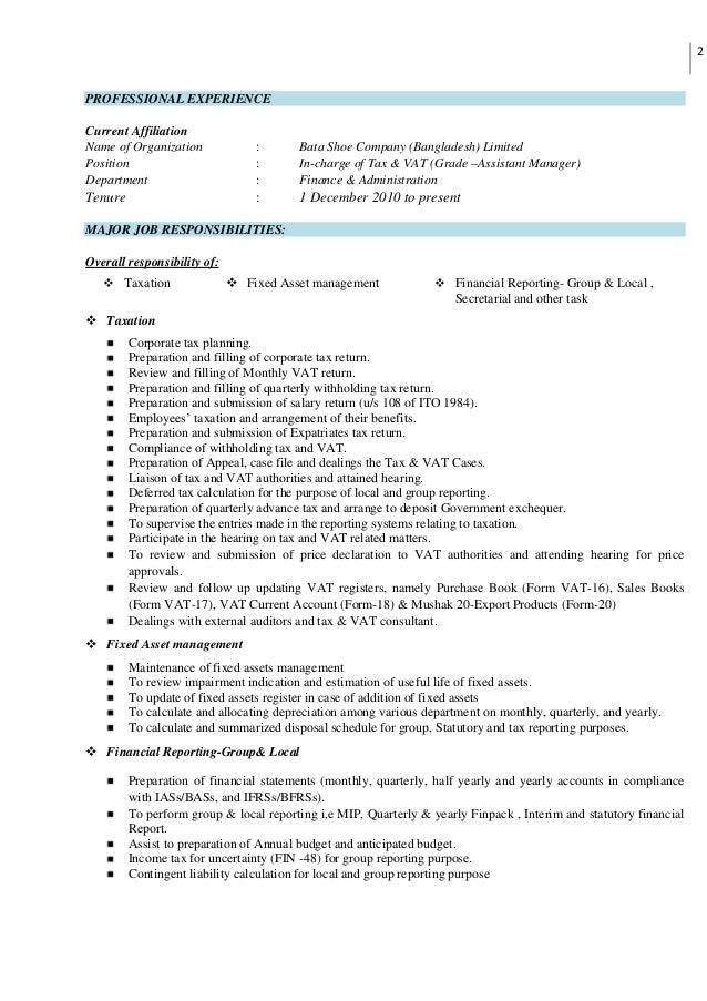 resume professional organizations