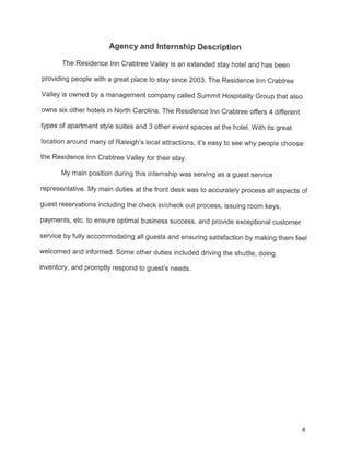 Internship Agency Portfolio