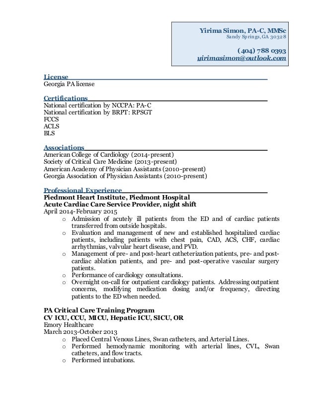 Curriculum vitae example picture