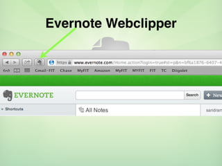 Evernote Webclipper
 