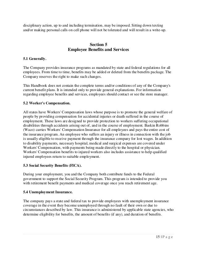 Dunkin Donuts Employee Handbook Or Manual Training Dunkin Donuts Employee Handbook Or Manual Training