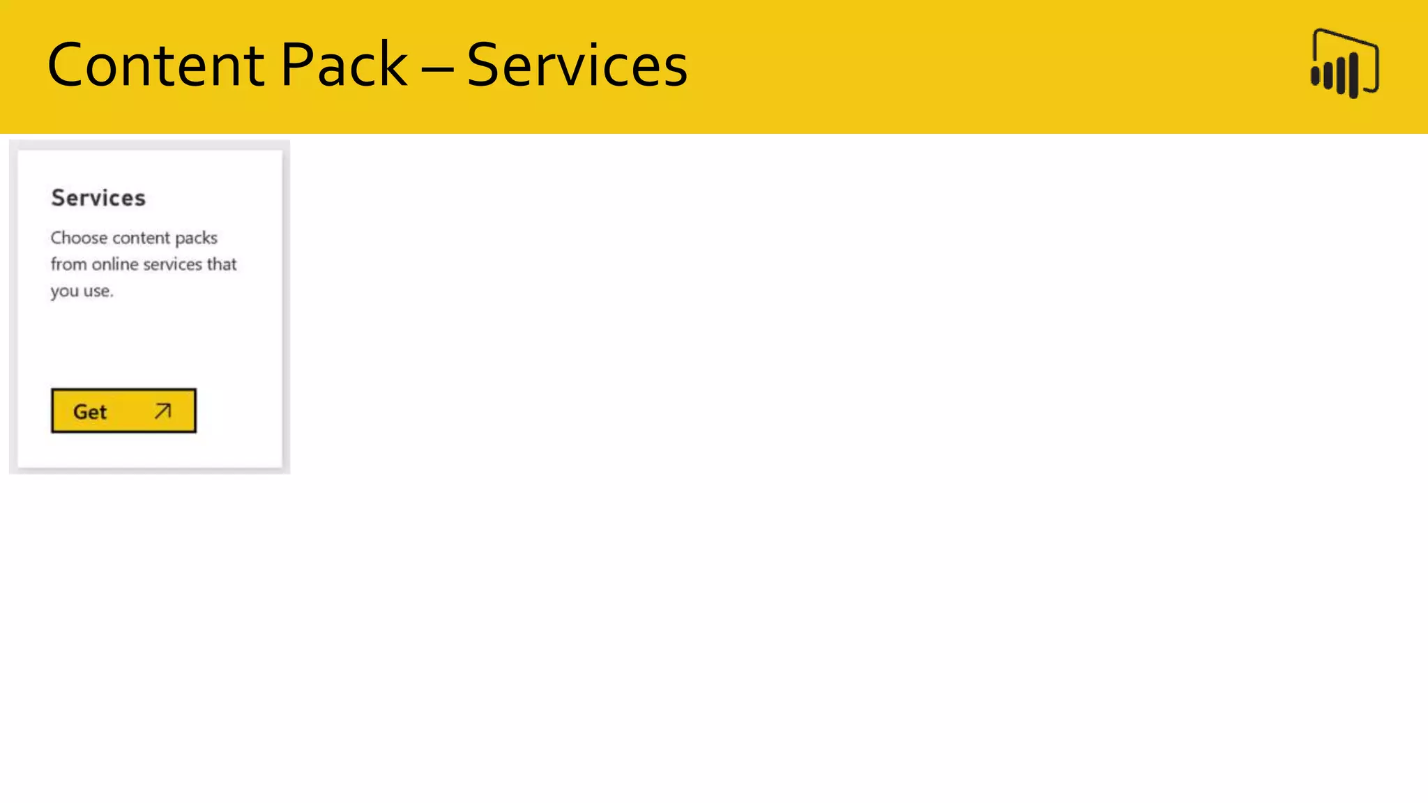 Content Pack – Services
 